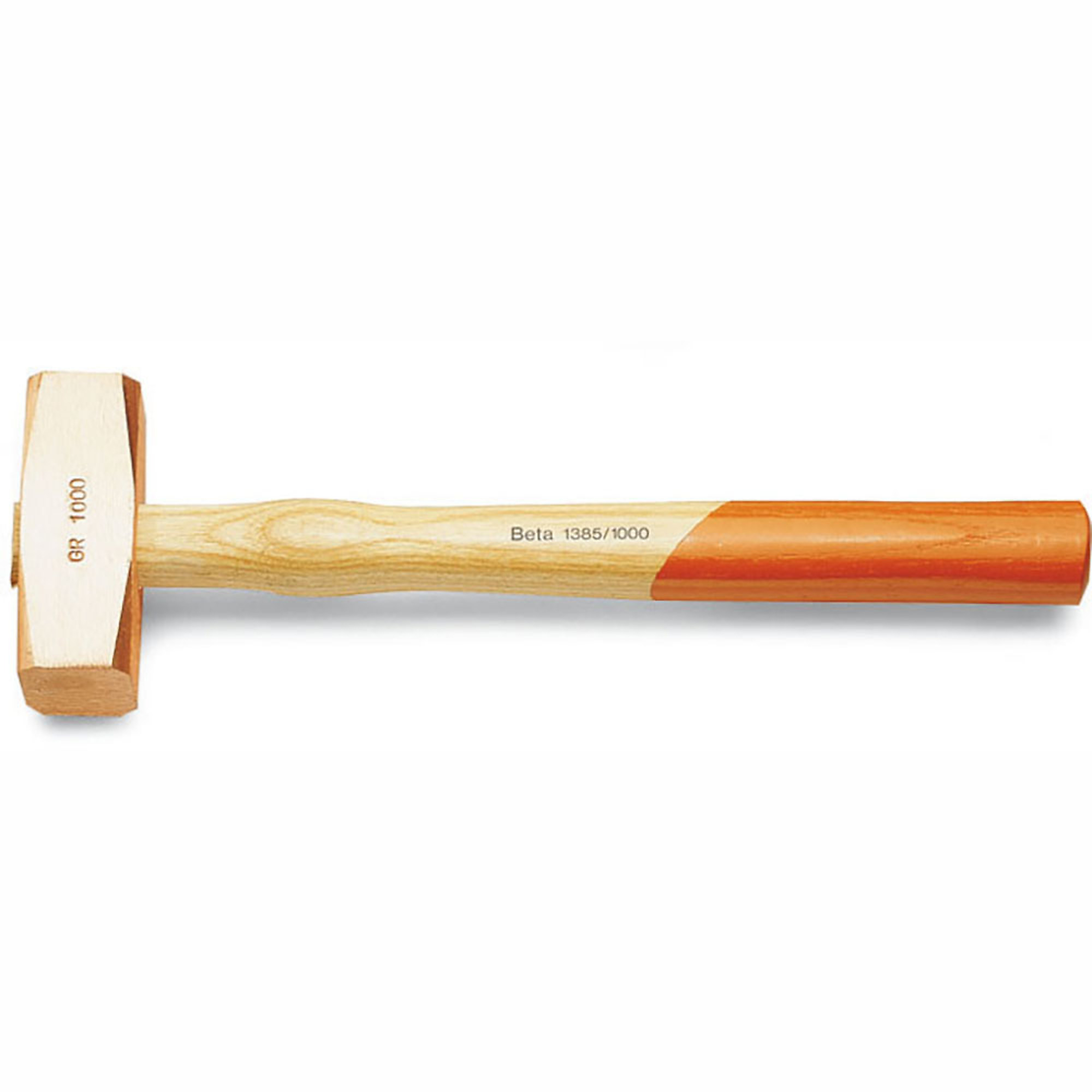 Beta Copper Head Drilling Hammer with Wood Handle — 21 Oz., 10.63in. Length, 1.26in. Face Dia., Model# 1385 600